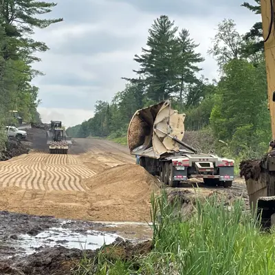 Active road construction