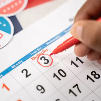 Election Day calendar