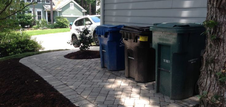 Residential trash cans