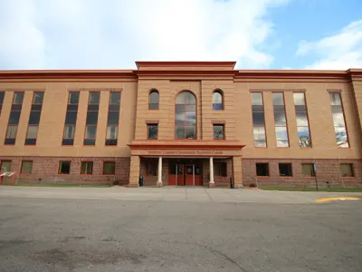 Community Servicse brick building